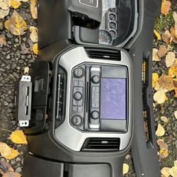 2014-2018 GMC Sierra Dash Complete 