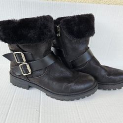 BLACK BOOTS WOMAN by BLOWFISH MALIBU*FIRM PRICE*size 8.5