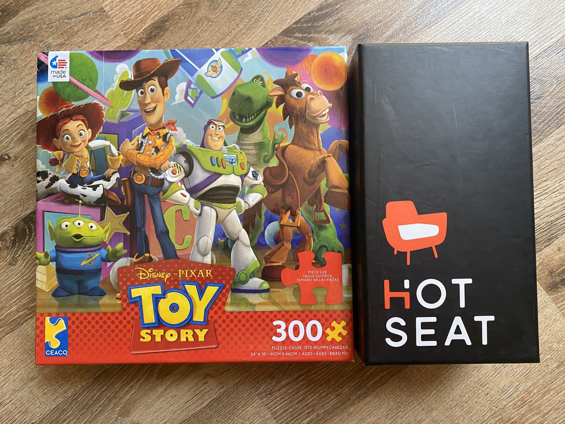 Board game and puzzle