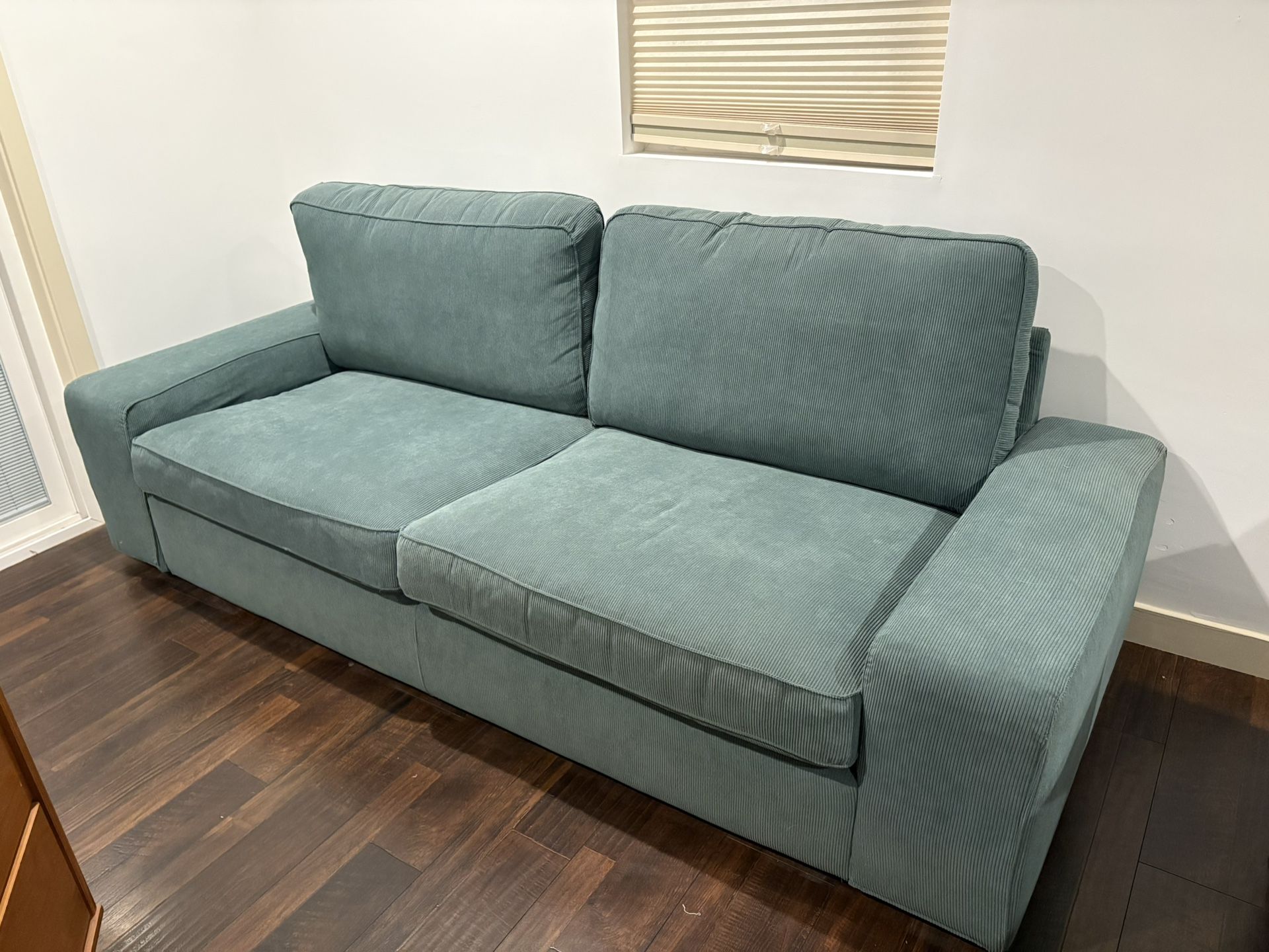 Green IKEA Love Seat Couch