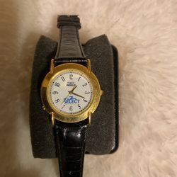 Vintage TIMEX INDIGLO Winston SELECT watch/w Leather Band