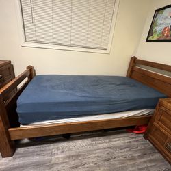 Solid Wood Twin Bedroom Set