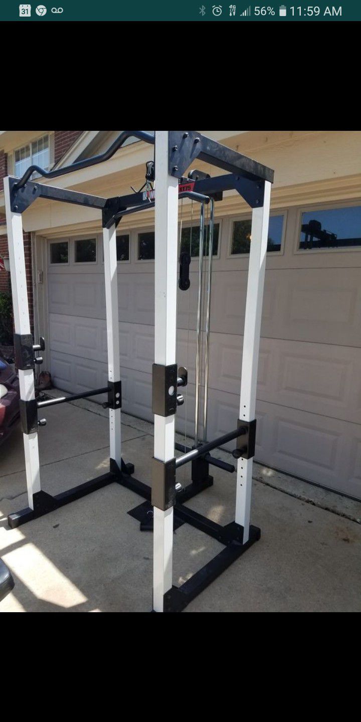 Weider Power Rack/Lat pulldown and Bench