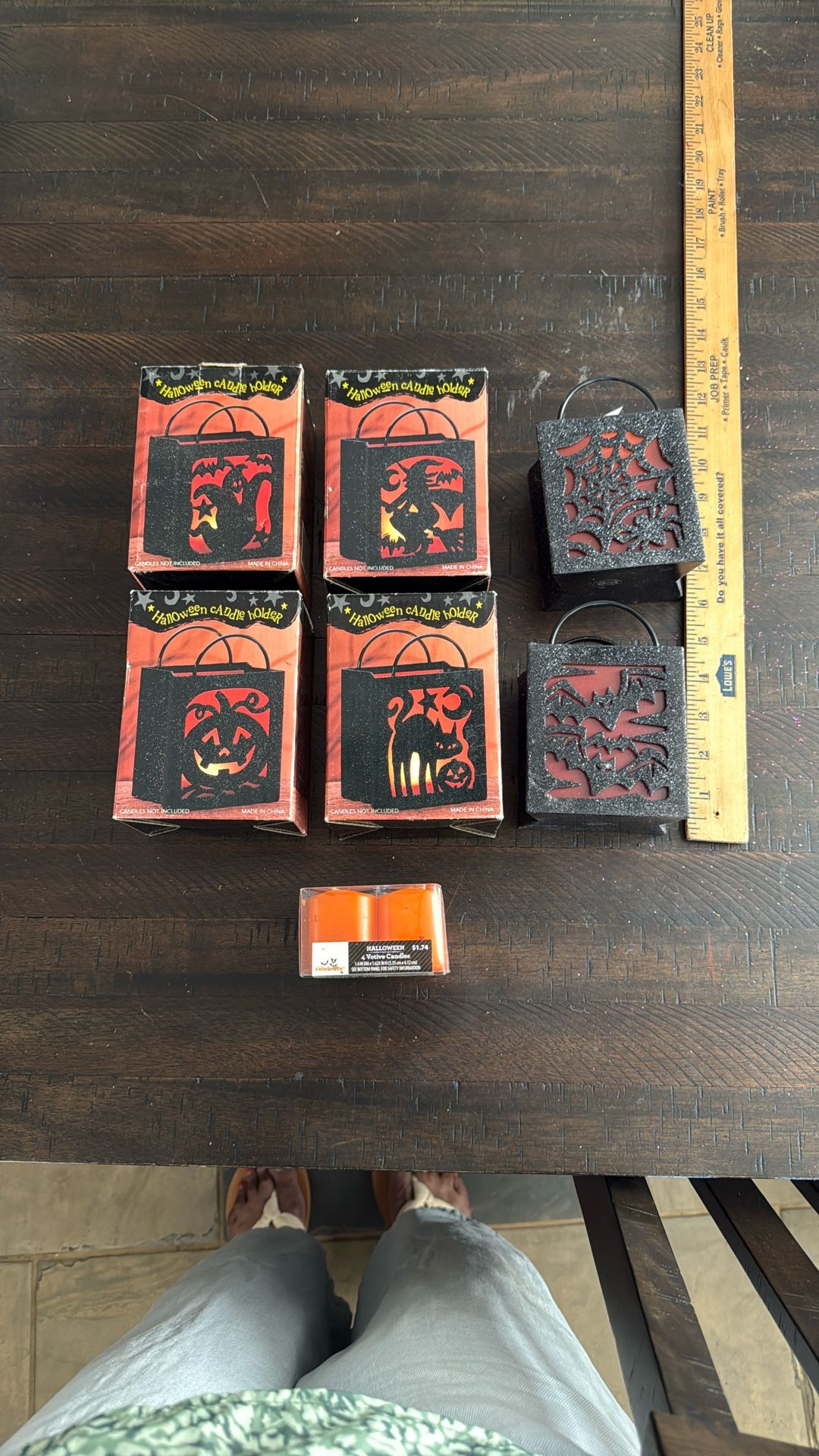 Halloween Candle Holders