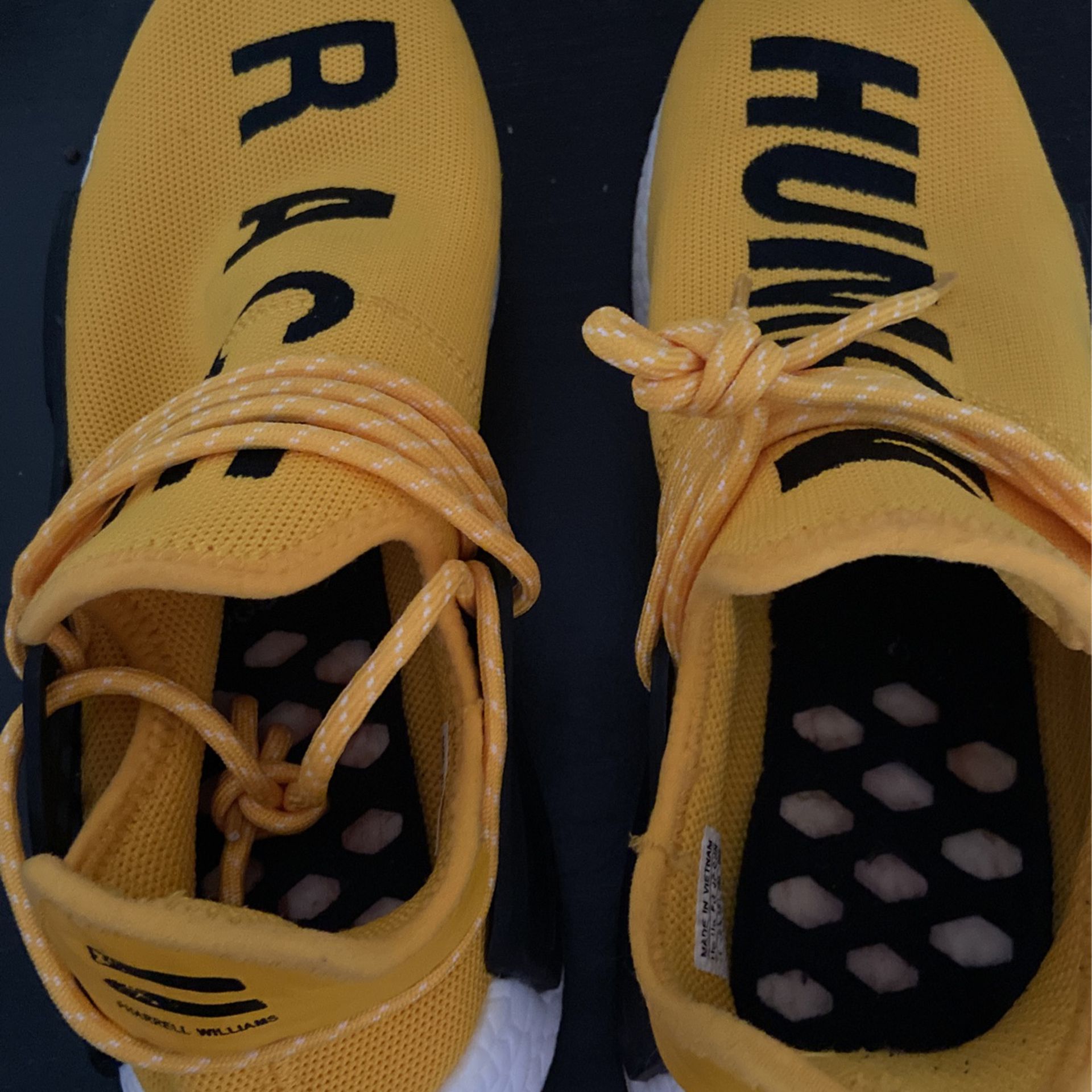 jeg fandt det kaustisk dedikation adidas NMD HU Pharrell Human Race Yellow for Sale in Tomball, TX - OfferUp