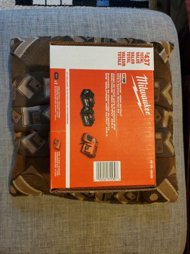 Milwaukee M18 Redlithium High Output XC 6.0 System Kit