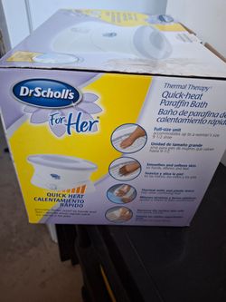 Dr. Scholls DRSP3752N1 Thermal Therapy Quick Heat Paraffin Bath! Still in a box never been opened! Brand new