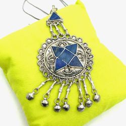 Silver Lapis Lazuli Necklace