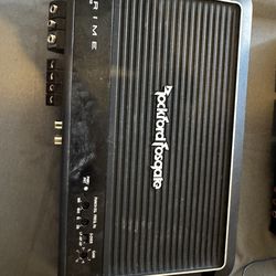 Rockford Fosgate, Zapco Amp and JL Audio TwK 88