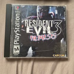 Resident Evil 3 Nemesis PlayStation 1