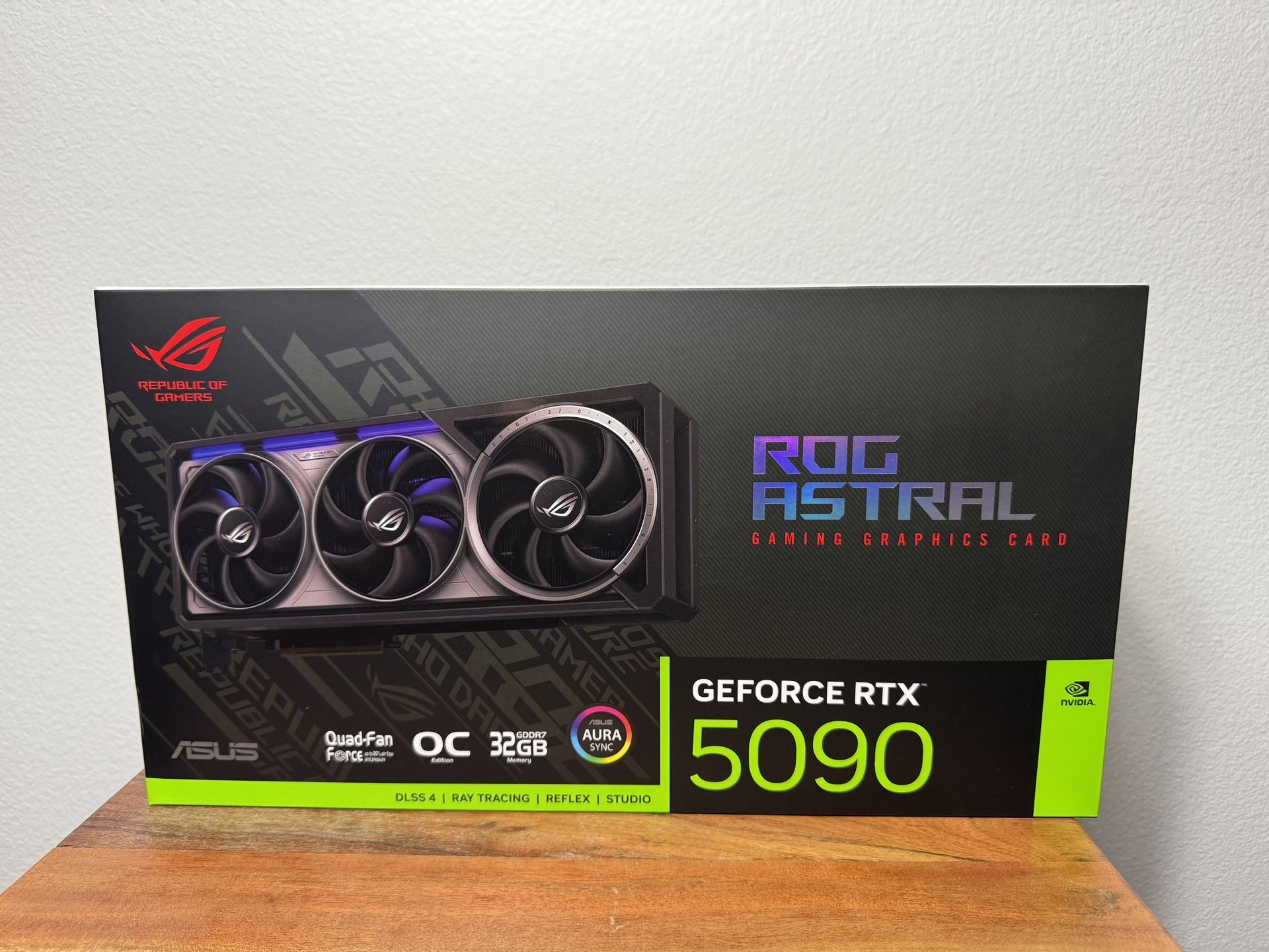 Brand New ROG Astral 5090 with Micro Center 3-Year Replacement Warranty