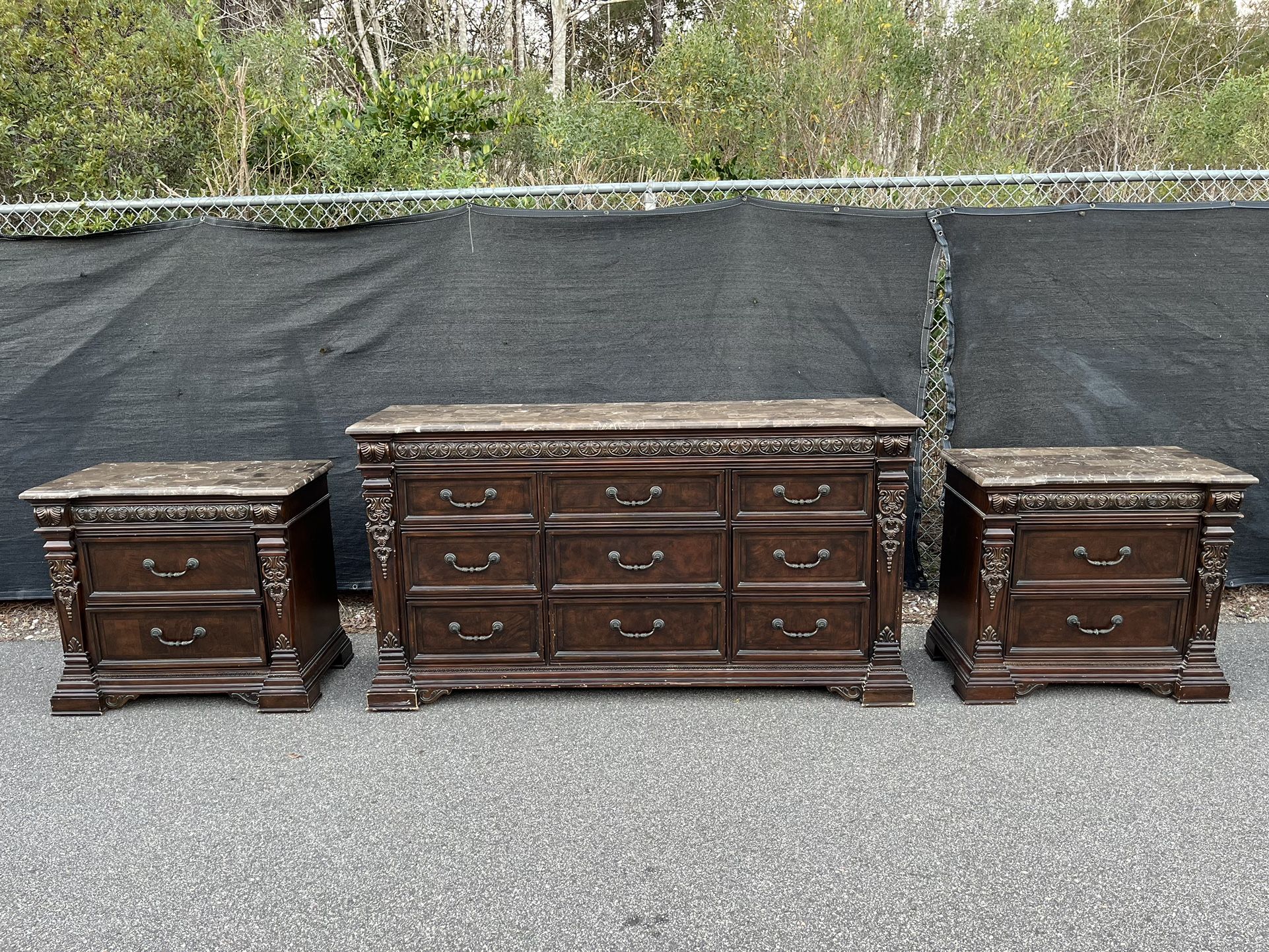Dresser and Nightstand Set