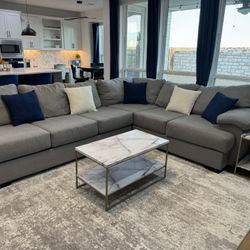 $325 OBO – Modern Large Sectional – Originally $3,400