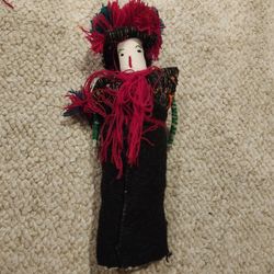Handmade traditional Chumala wool felt doll