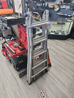 Werner collapsible ladder