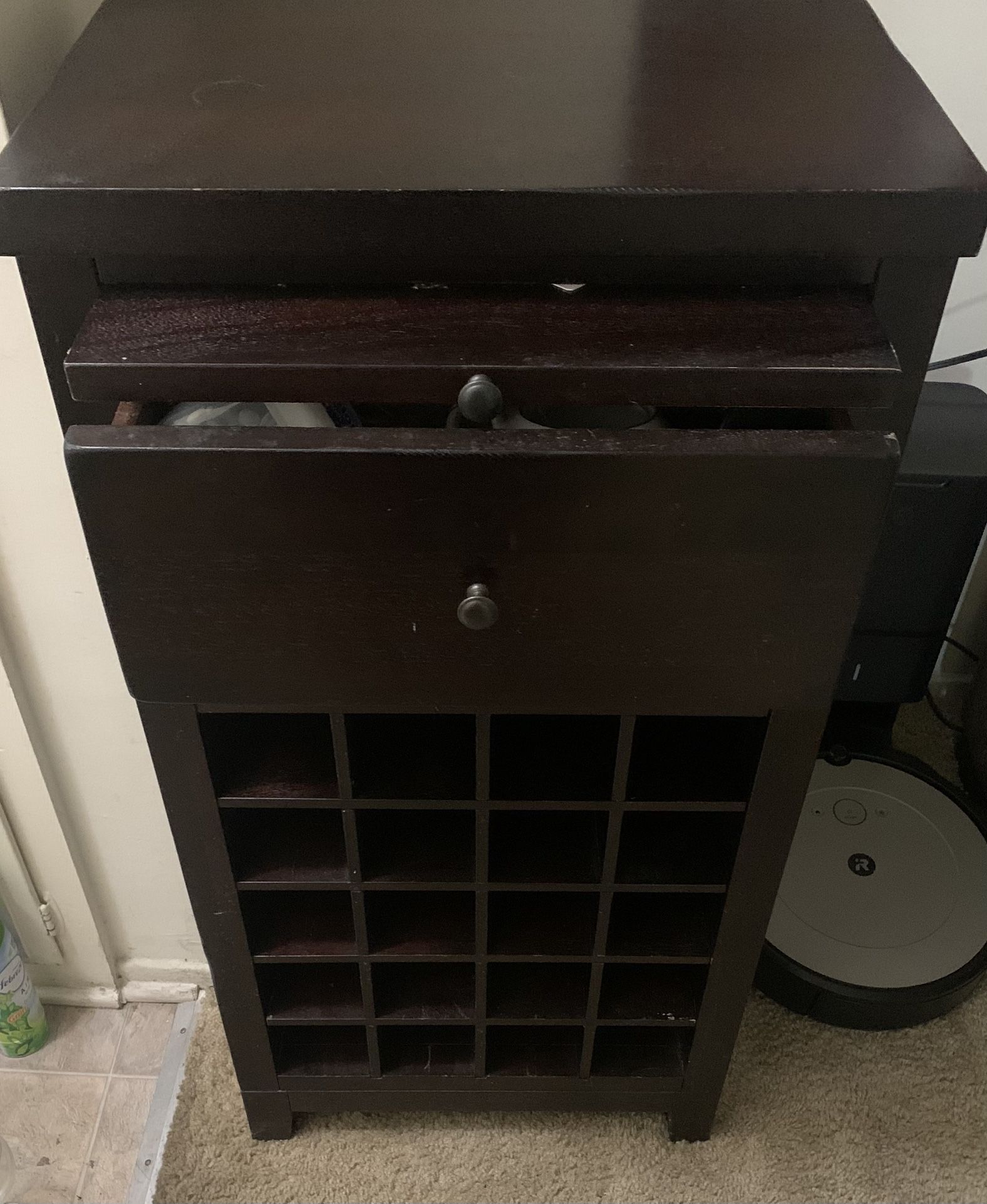 Solid Wood Wine Rack 