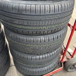 235/40R19 SET OF 4 NEW TIRES WITH INSTALLATION AND BALANCING 