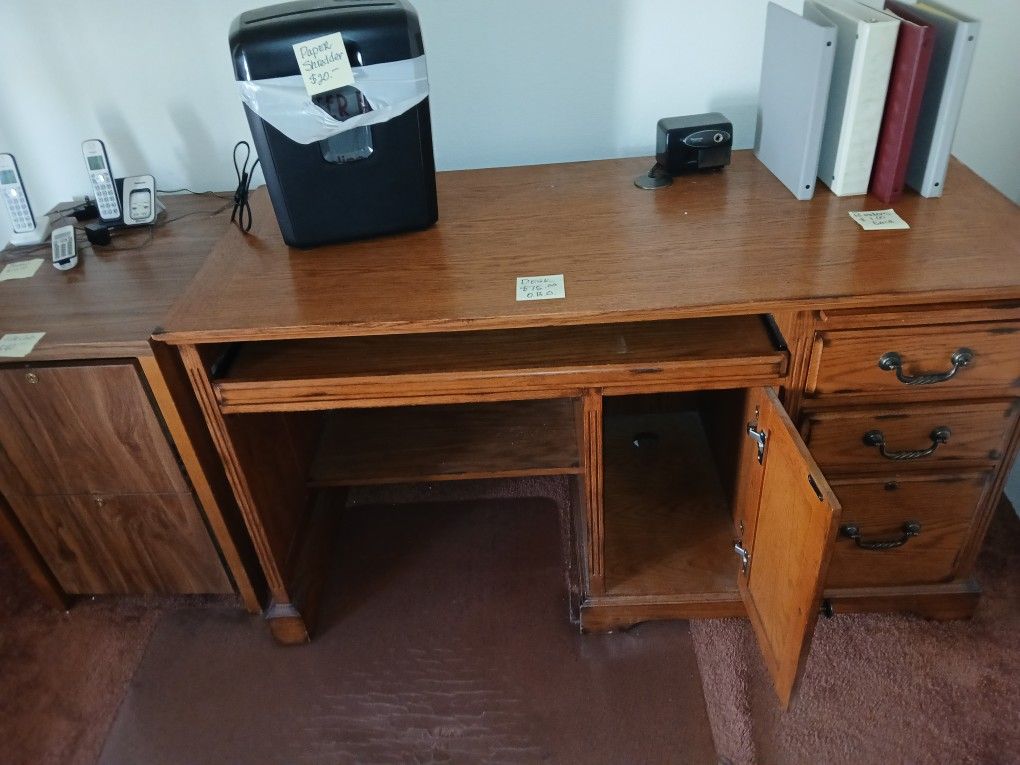 Oak Desk