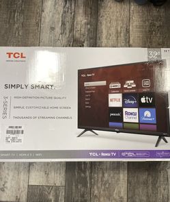 TCL 32 Inch Tv NEW