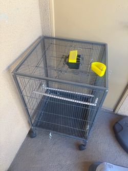Bird Cage w/ Rolling Stand – $50OBO