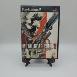 PS2 Metal Gear Solid 2 Sons Of Liberty (CIB) 