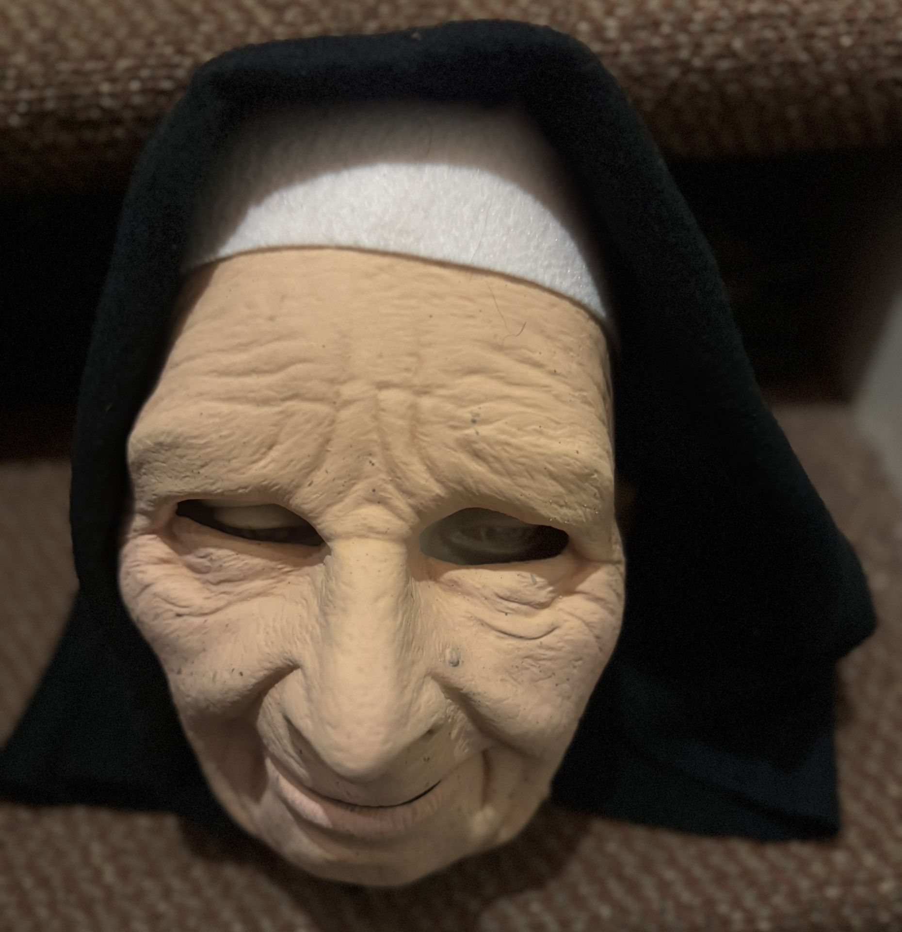 nun rubber Head Mask new
