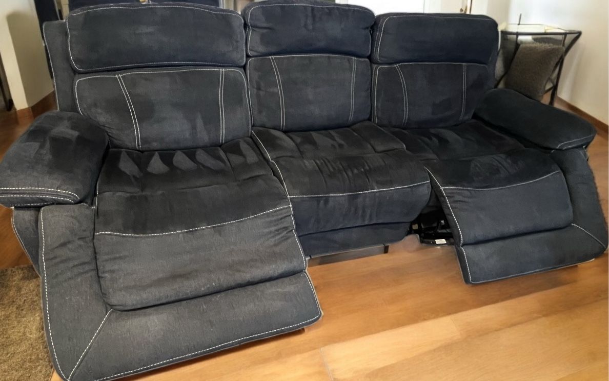 Sofa Living Room Morris 3 Seat Power Recliner From Living Spaces