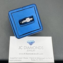 Ring Engagement 14k Yellow  Gold Diamonds 💎  