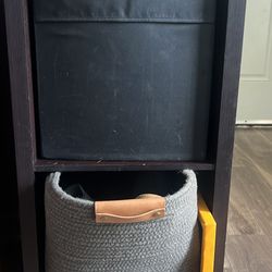 Two-cubby Storage