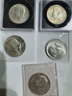 Silver Kennedy half dollars