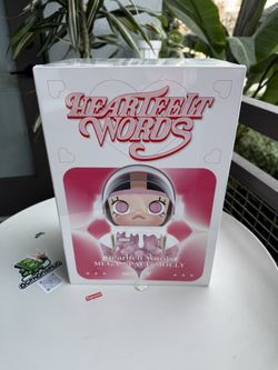 Pop Mart - Mega Space Molly 400% - Heartfelt Words *factory sealed!* 