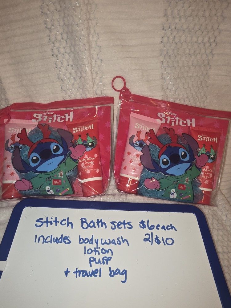 Stitch Bath Set