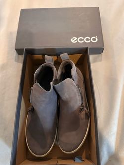ECCO soft 7 Nubuck zip bootie