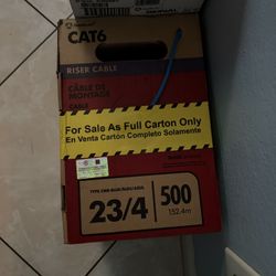 Cat 6 And 22/4 Wire