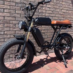 🚚FREE DELIVERY-750 Watt Dual Battery/Dual Rider Electric E-Bike, 33MPH Top Speed