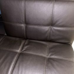 Leather couch
