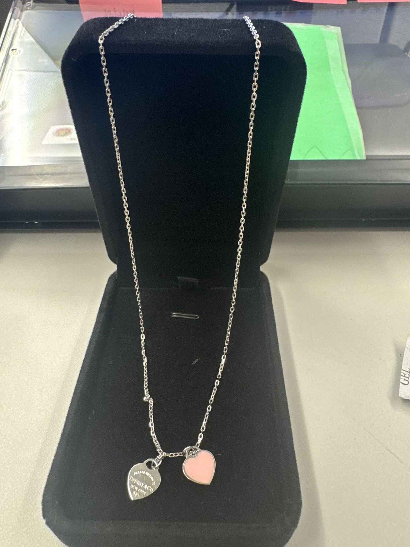 Pure silver Tiffany necklace