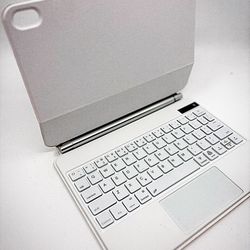 NEW! iPad Keyboard Case – Smooth Trackpad + Floating Stand
