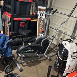 2 in 1 Elliptical and Upright Bike  