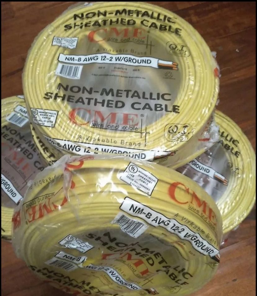 12/2 CME Wire AWG 250ft Non Metallic Copper Cable