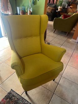 Ikea Statement Yellow Chair
