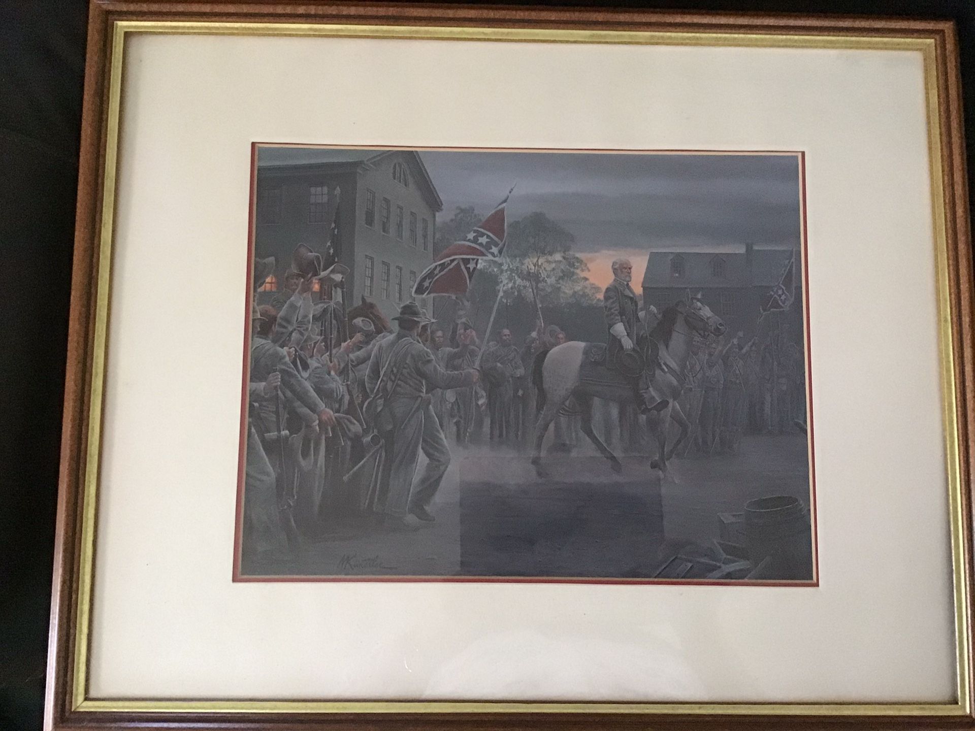 Civil war picture and , Eagle mirror
