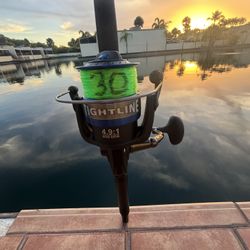  Brand New Offshore Angler 7000 Reel with 30 LB Mono & Like New Star Rod Handcraft 7FT 15-30lb Rod