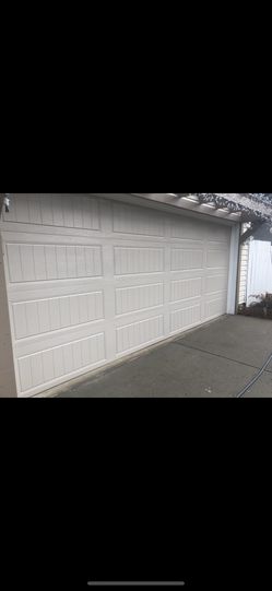 NEW GARAGE DOOR 16x7