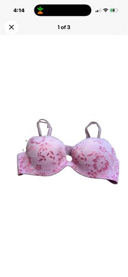 Victoria Secret Angels Pink Secret Embrace Push Up Bra! 36C