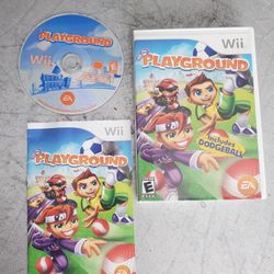 Playground including Dodgeball (Nintendo Wii, 2007)  video game CIB