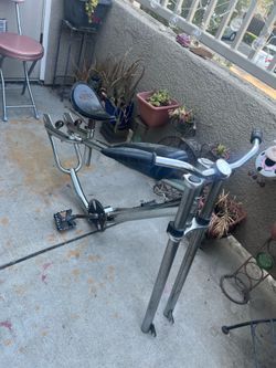 West Coast Chopper Bike Frame Chrome/Black