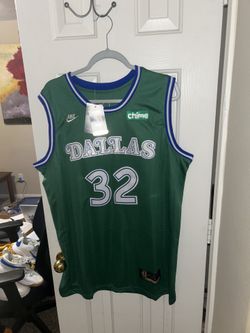 Cooper Flagg Dallas Mavericks green NBA jersey size xl