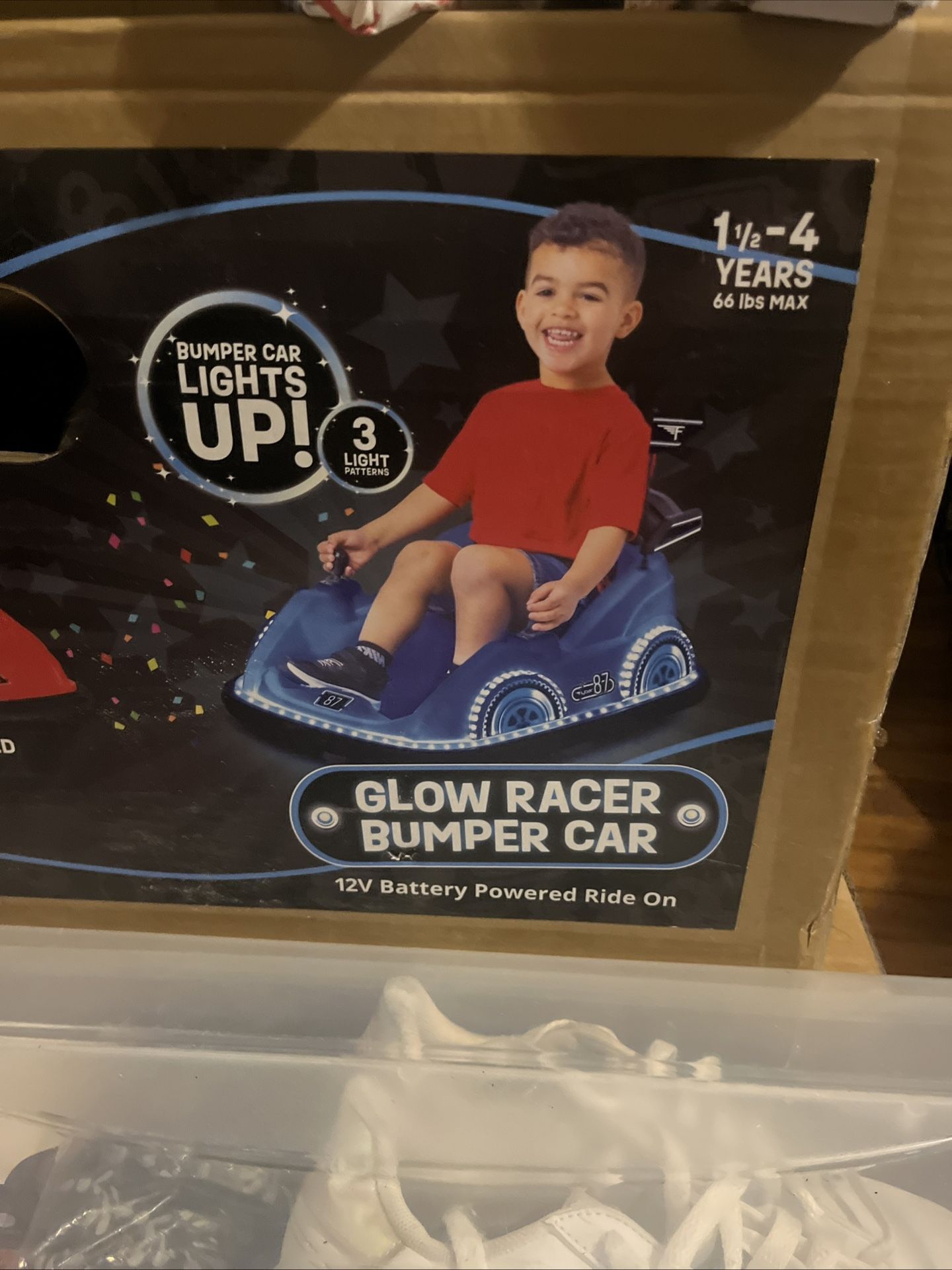 Flyer LIGHT UP BUMPER CAR GLOW RACER
