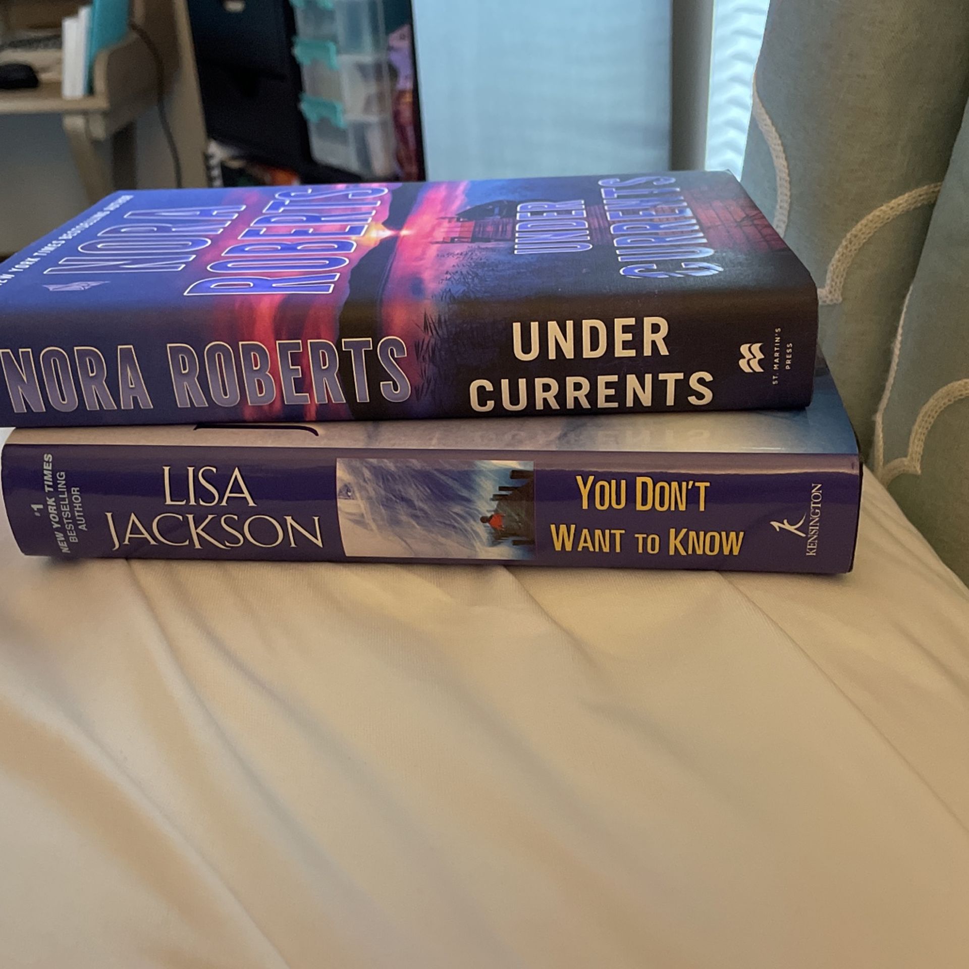 Two Hardcover Non-Fiction Novels